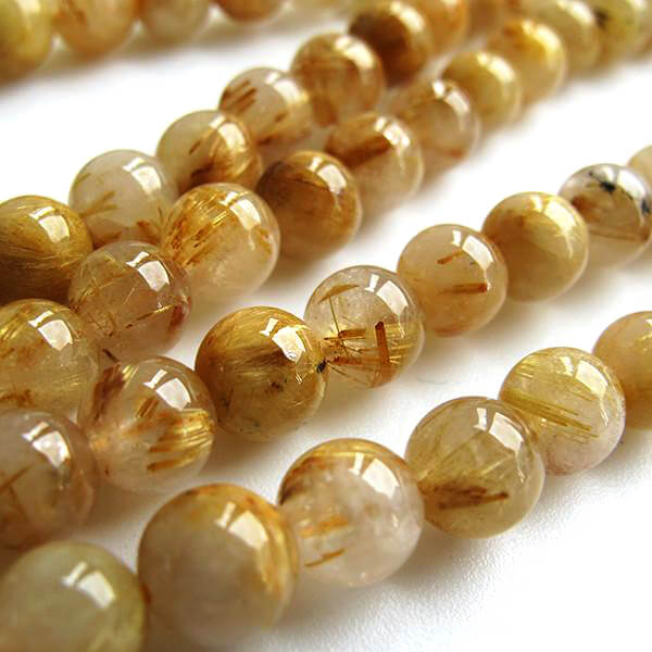 Rutilated quartz clearance beads