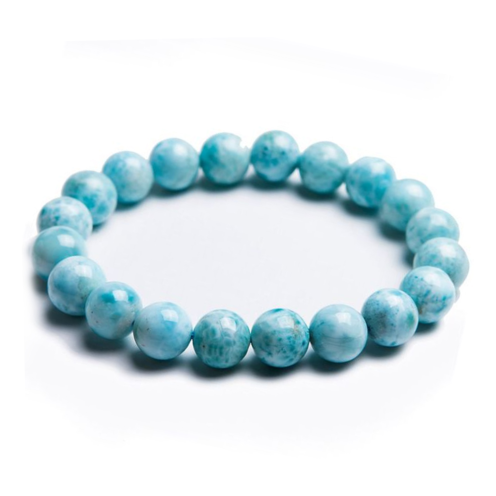 larimar bead bracelet