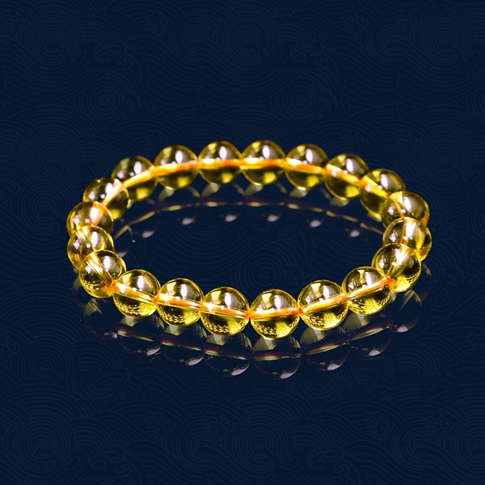 8mm Yellow Citrine With Buddha Natural Agate Stone Bracelet: Buy 8mm Yellow  Citrine With Buddha Natural Agate Stone Bracelet Online in India on Snapdeal